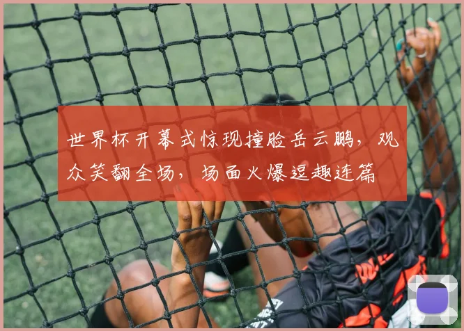 世界杯开幕式惊现撞脸岳云鹏，观众笑翻全场，场面火爆逗趣连篇